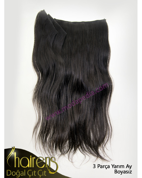 Hairens Boyasız Yarım Ay Çıt Çıt Saç