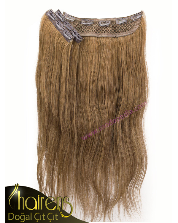 Karamel Yarım Ay Çıt Çıt Saç