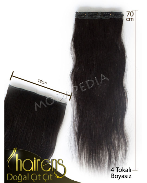 Doğal Gerçek Saç Çıt Çıt