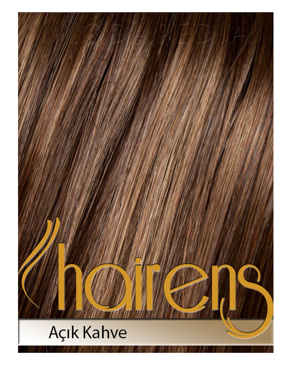 Hairens Açık Kahve Yarım Ay Çıt Çıt Saç