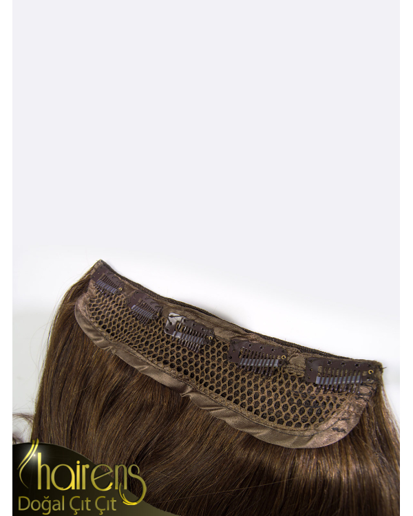 Çikolata Kahve Yarım Ay Çıt Çıt Saç