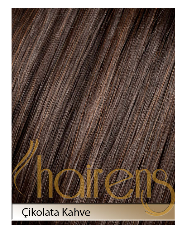 Çikolata Kahve Yarım Ay Çıt Çıt Saç