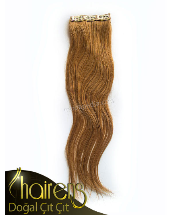Karamel Doğal Gerçek Çıt Çıt Saç