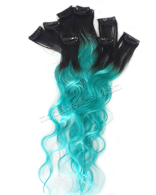 Turkuaz Çıt Çıt Saç